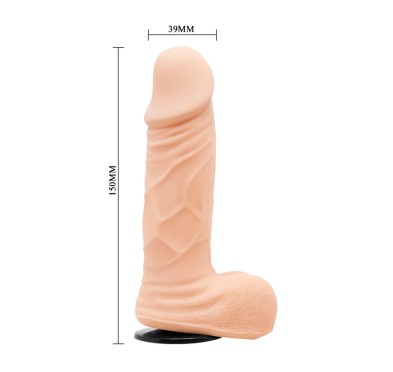 Czarna uprząż strap-on realistyczne dildo 15 cm